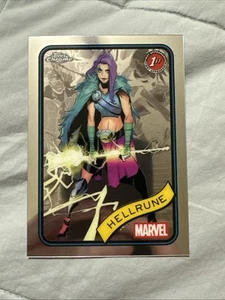 2025 Topps Chrome Marvel - Hellrune Base 1st Appearance #199 - Picture 1 of 2