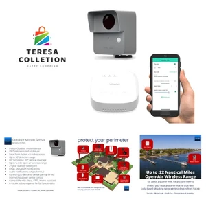 LoRa Smart Outdoor Motion Sensor Starter Kit, Driveway Alert, Property Invasi... - Picture 1 of 10