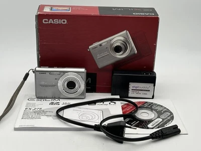 Casio Digitalkamera EXILIM EX-Z75 7.2MP Digital Kamera Digicam in OVP silber - Bild 1 von 4