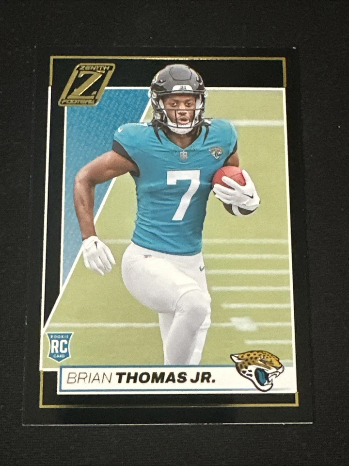 2024 Panini Zenith 114 Brian Thomas Jr. Jacksonville Jaguars Rookie Card - Image 1 of 2