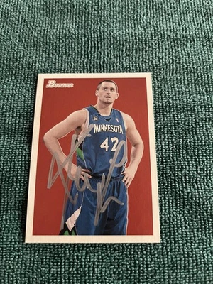 2009-10 Bowman '48 Kevin Love #46 Hand Signed auto autograph - Image 1 of 2