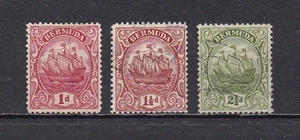Bermuda    83, 84, 86 Used, Caravel, 1923-34 - Picture 1 of 2