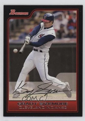 2006 Bowman Grady Sizemore #52 - Image 1 of 2