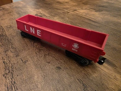 K-Line #5615 O Gauge LNE LeHigh New England Gondola  - Image 1 of 4