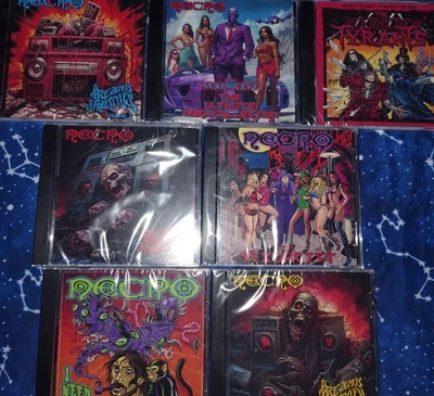 Necro 7 New Cd Lot: Non Phixion Eminem Mobb Deep Cypress Hill Jedi Mind Tricks  — 第 1/4 张图片