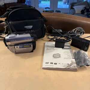 Sony DCR-DVD710 Handycam Media Camcorder-Silver charger cable battery manual - Picture 1 of 16