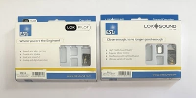ESU 58419 LokSound Sound Decoder and 53614 Standard Decoder - Image 1 of 2