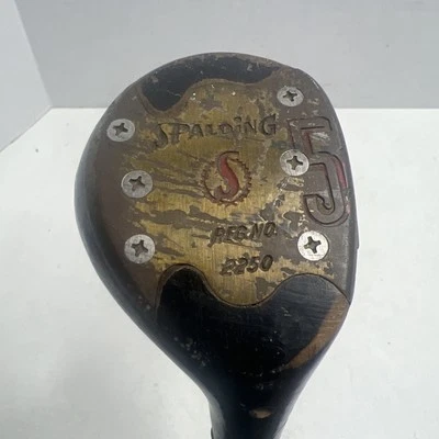 Spalding Reg No 2250 Persimmion #5-wood Pro Crafted steel Shaft RH - Image 1 of 4