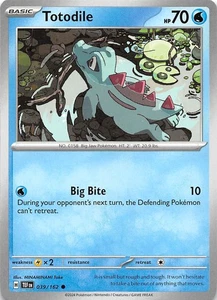 Totodile 039/162 SV05 Temporal Forces Pokemon 007725 - Picture 1 of 2