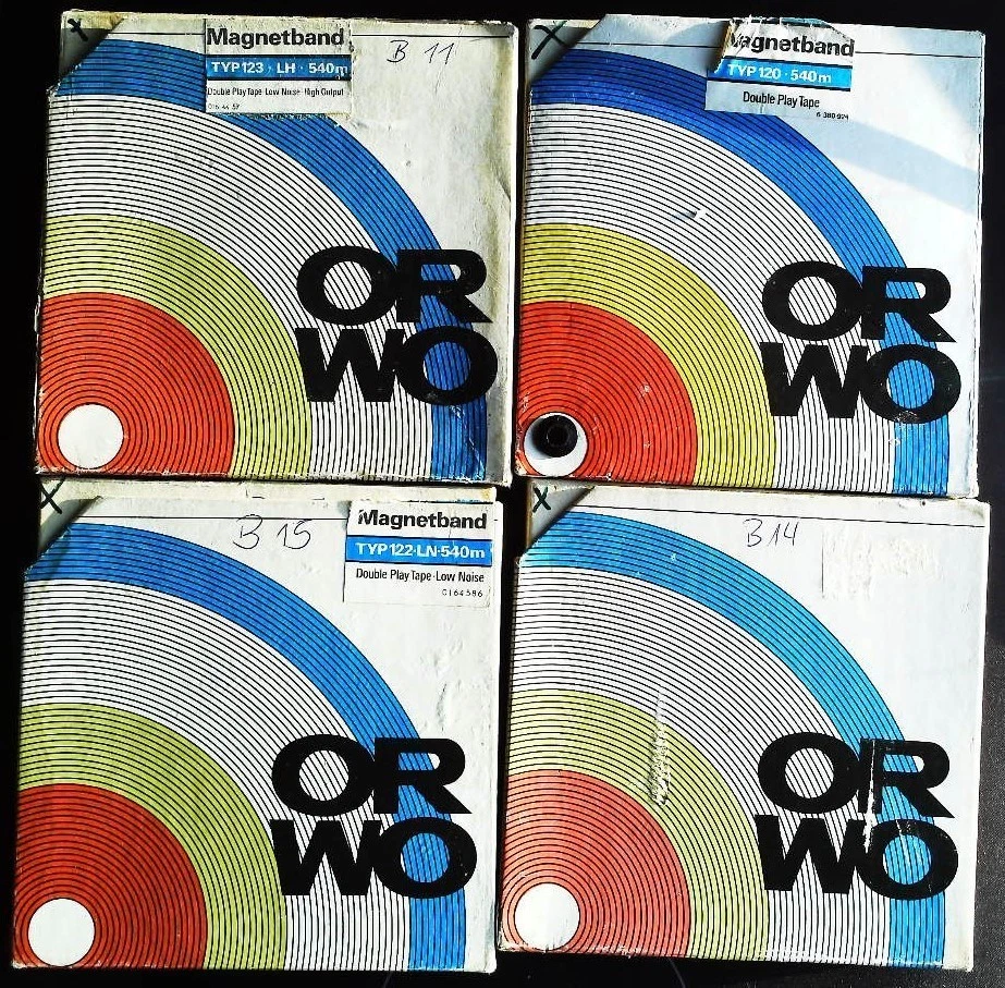 ORWO Tonbänder 4 Stück - Bild 1 von 1