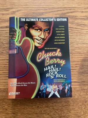 Chuck Berry Hail! Hail! Rock 'n' Roll Ultimate Collector's Edition 4 DVD set Foto 1 de 4