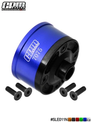 GPM Medium Carbon Steel+Alu 7075 Front/Middle/Rear Diff Case For TRAXXAS Sledge - Image 1 of 4