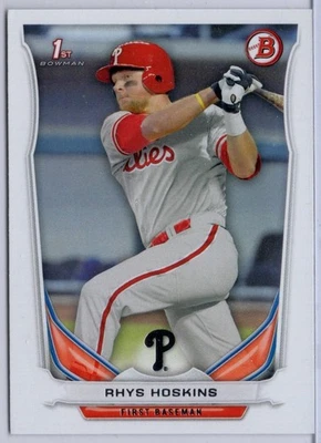 2014 Bowman Draft #DP122 Rhys Hoskins Rookie - Image 1 of 2