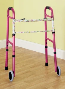 Andador Plegable Color: Rosa - Imagen 1 de 1