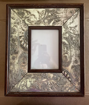 Moldura de pergaminhos de bronze 14x13 independente ou pendurada LEIA - Imagem 1 de 4