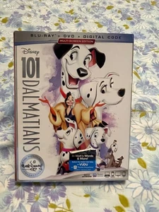 BLU RAY DVD 101 Dalmatians Walt DIsney Animation Classic Signature collection - Picture 1 of 23