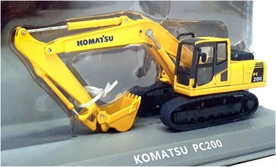 Atlas Editions 1/72 Scale MX4ALA0001 - Komatsu PC200 Shovel - Yellow - Image 1 of 4
