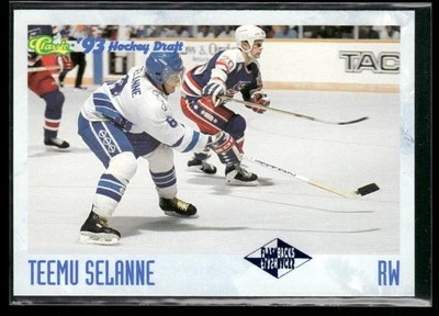 1993 Classic '93 Hockey Draft Teemu Selanne #124 Finland - Image 1 of 2