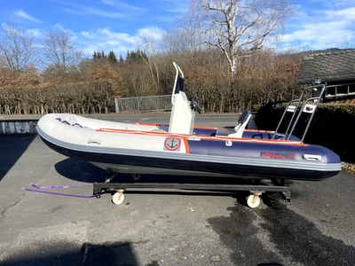 Festrumpf Schlauchboot Alu RIb Abbate 500 ALU/PVC *Neu* mit Garantie - Bild 1 von 4