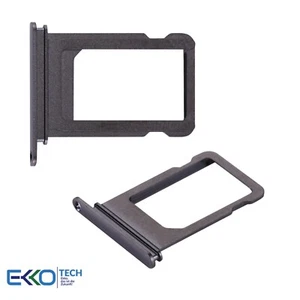 ✅ iPhone X Sim Card Tray Slot Fach Karten Halter Halterung Schlitten Schwarz ✅ - Bild 1 von 1