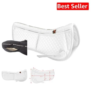Versatile Half Saddle Pad for All Riding Styles – 8.5" x 22" - Machine Washable - Picture 1 of 6