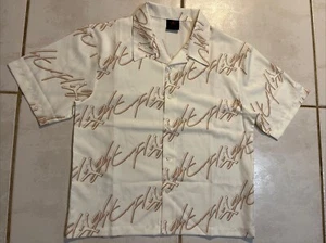 NWOT Jordan Jumpman Essentials FLIGHT Button Down Shirt Men’s Small FB7322-133 - Picture 1 of 9