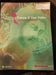 Cerco il Tuo Volto, Canti per la liturgia, Gen Verde, Citta Nuova Liederbuch 2000 - Bild 1 von 2