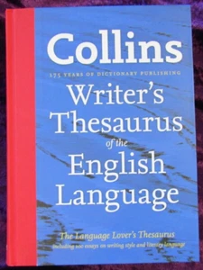 Collins Writer's Thesaurus of the English Language HARDBACK - Picture 1 of 2