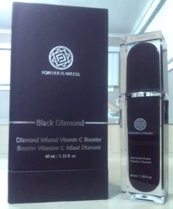 FOREVER FLAWLESS BLACK DIAMOND INFUSED VITAMIN C BOOSTER-1.35 oz/40ml-NEW-SEALED - Picture 1 of 3