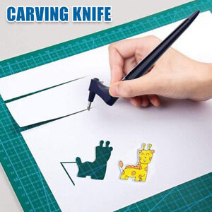 Schneide Papier Schneidwerkzeuge mit Werkzeug Craft Messer Kunst 360-Grad`Klinge