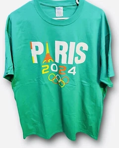 Paris 2024 Olympics Swimming/Qualifying Tee T Shirt RAEKWON NOEL Team Guyana XL - Picture 1 of 5