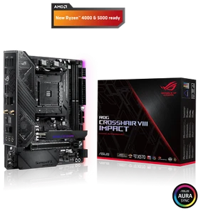 ASUS ROG Crosshair VIII Impact Gaming Mainboard (AMD AM4, Mini-DTX, PCIe 4.0) - Bild 1 von 1