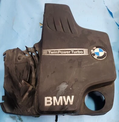 2013-2015 BMW X1 E84 2.0L N20 ENGINE IGNITION COIL COVER TRIM 7589053-02 - Image 1 of 4