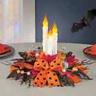 Halloween LED-Lighted Candle Centerpiece