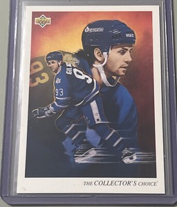 DOUG GILMOUR TORONTO MAPLE LEAFS 1992-93 UPPER DECK THE COLLECTORS CHOICE 