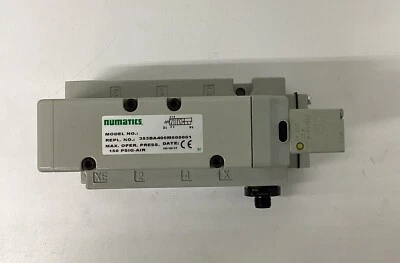 Electroválvula Numatics 353BA400M000061 24VDC con base Npt de 3/8""  Foto 1 de 4