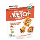 Coconut Keto Clusters With Organic Pecans, Almonds & Pumpkin Seeds - Pack Of 4