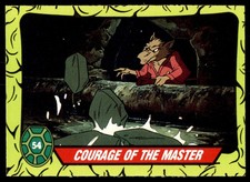 Topps Ireland  Teenage Mutant Hero Turtles (1990) Courage of the Master No. 54