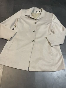 Vintage 90er Jahre Damen Beige Willow Ridge Jacke. Gr. XL D-326. - Bild 1 von 7