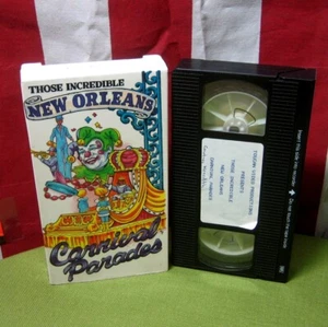 THOSE INCREDIBLE NEW ORLEANS CARNIVAL PARADES documentary Bacchus VHS King Kong - Imagen 1 de 2