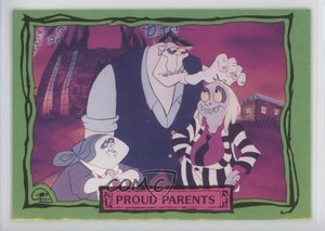 1990 Dart Beetlejuice Cartoon Proud Parents #99 0a1