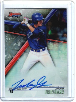 2018 Bowman's Best Jordan Groshans Refractor Auto Qty - Image 1 of 2