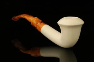 Tubo de espuma de mar Calabash Block con estuche M1414 - Imagen 1 de 7
