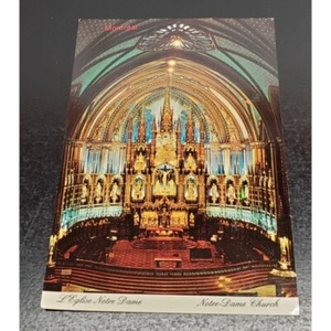 Montreal Notre Dame Church Postcard - Because Your Friends Need More Snail Mail - Picture 1 of 4
