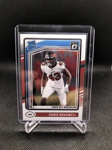 2024 Panini Donruss Optic- Chris Braswell Base Rated Rookie Bucs - Picture 1 of 3