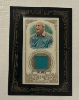 Arnold Palmer 2012 Topps Allen & Ginter's - Framed Mini Relics #AGR-AP (MEM) - Image 1 of 2