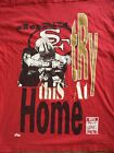 vintage Shir 2 faces Majestic Team NFL San Francisco 49ers Beyond The Lines