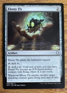 MTG Adventures in the Forgotten Realms Commander, Ebony Fly - Picture 1 of 1