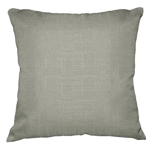 Qh10a Light Grey Thick Cotton Blend Style Cushion Cover/Pillow Case Custom Size - Picture 1 of 5