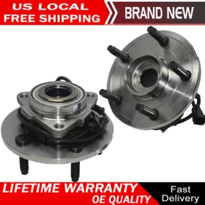 Pair 2 Front Wheel Hub Bearing Fits 2002-2005 Dodge Ram 1500 3.7L 4.7L 5.7L 5.9L - Foto 1 di 10